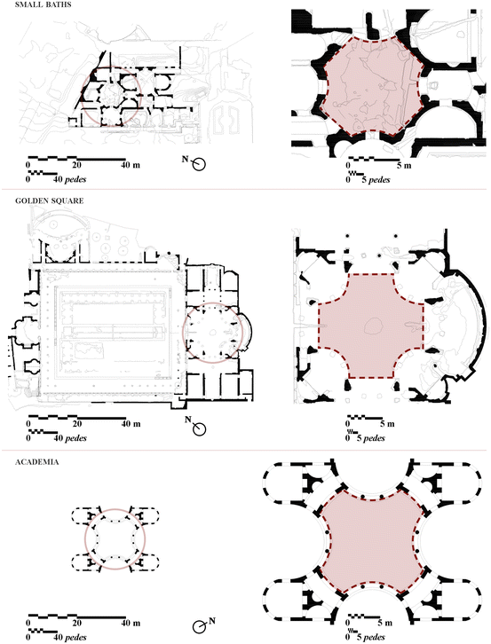 The Geometric Enigma Of Small Baths At Hadrian S Villa Mixtilinear Plan Design And Complex Roofing Conception Springerlink
