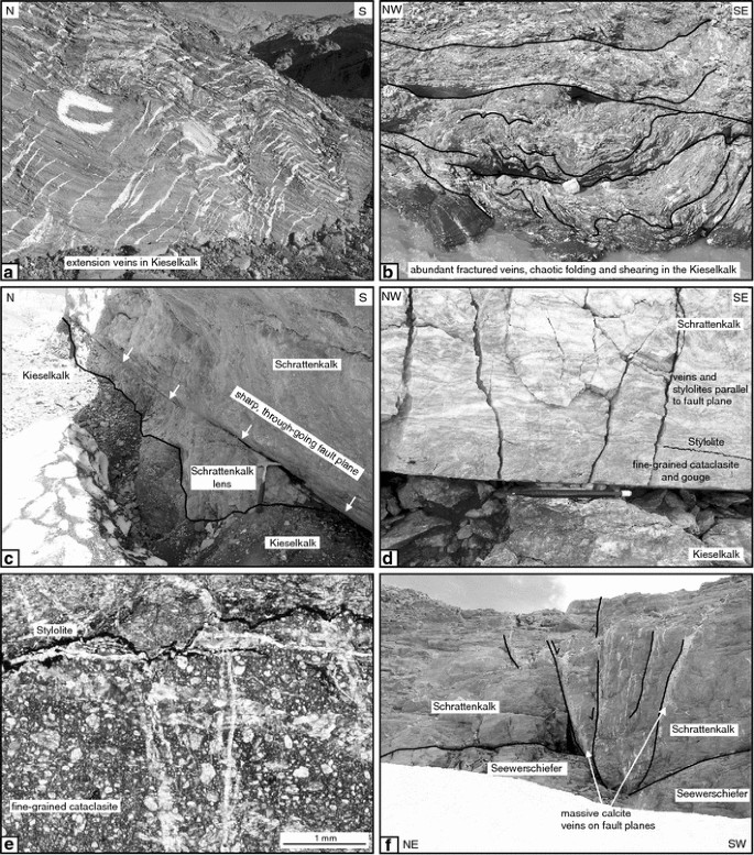Brittle faulting in the Rawil depression: field observations from the Rezli  fault zones, Helvetic nappes, Western Switzerland | Swiss Journal of  Geosciences | Full Text
