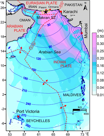 New Insights into the Source of the Makran Tsunami of 27 November 1945 from  Tsunami Waveforms and Coastal Deformation Data | Pure and Applied Geophysics