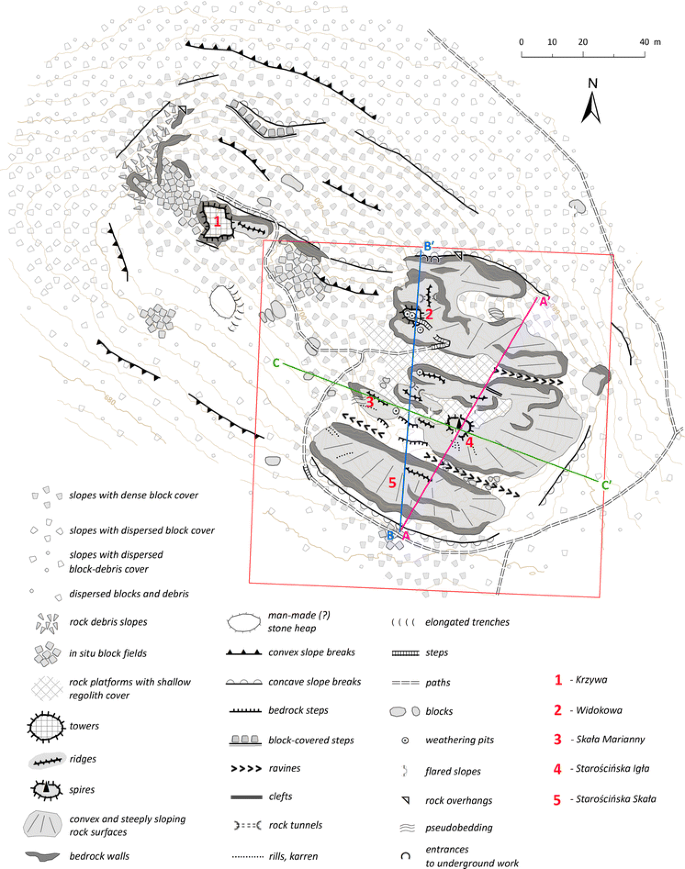 UAV and SfM in Detailed Geomorphological Mapping of Granite Tors ...