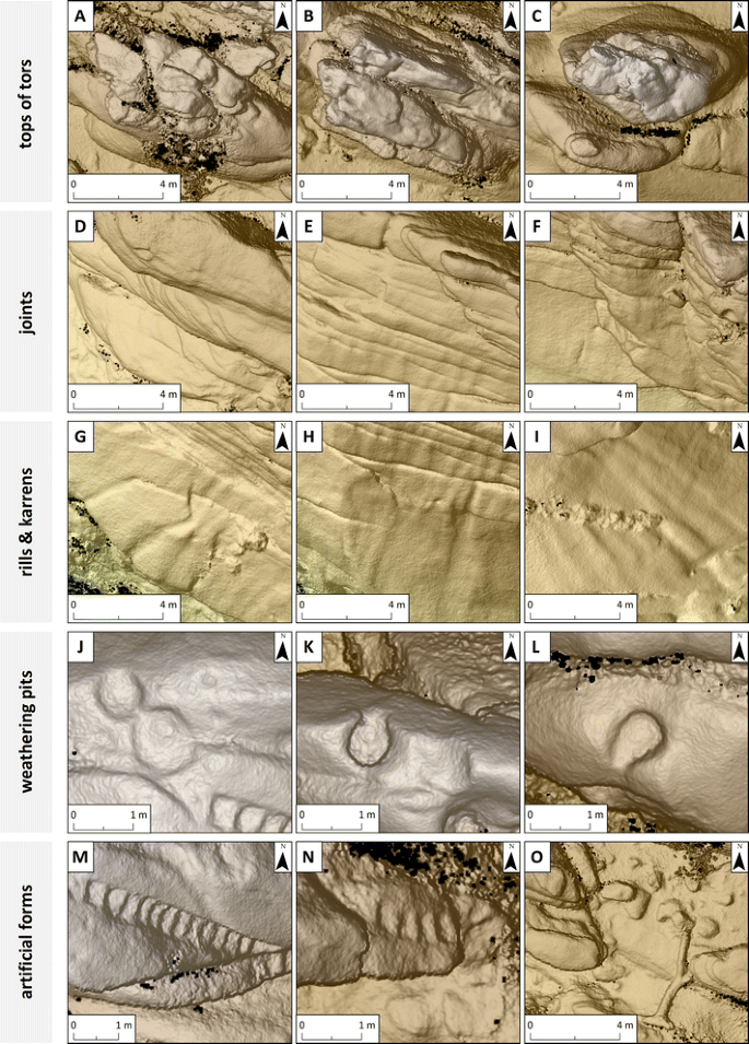 UAV and SfM in Detailed Geomorphological Mapping of Granite Tors ...