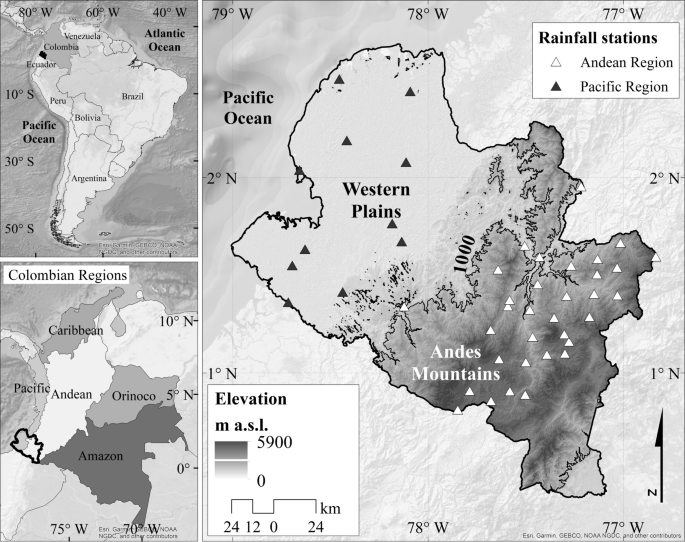 Rainfall Variability in Southwestern Colombia: Changes in ENSO-Related  Features | SpringerLink