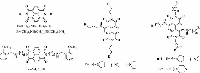 Cytotoxicity And Dna Binding Property Of Water Soluble Naphthalene Diimide Derivatives Bearing 2 Oligoethoxy Ethanamine Side Chain End Labeled With Tertiary Amino Groups Springerlink