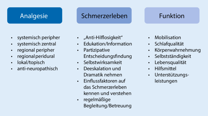 Management Von Patienten Mit Chronischen Schmerzen In Der Akut Und Perioperativen Medizin Springerlink