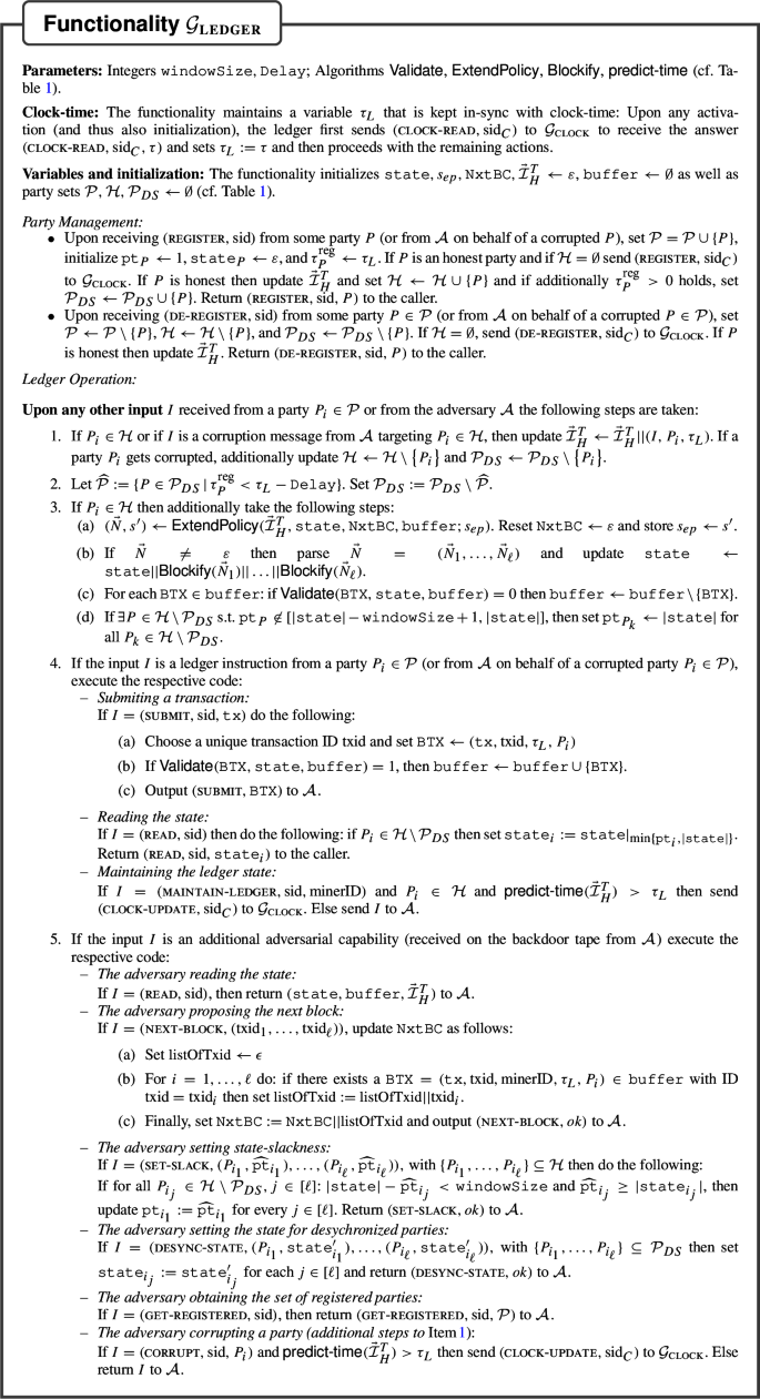 Bitcoin as a Transaction Ledger: A Composable Treatment | Journal of  Cryptology | Springer Nature Link
