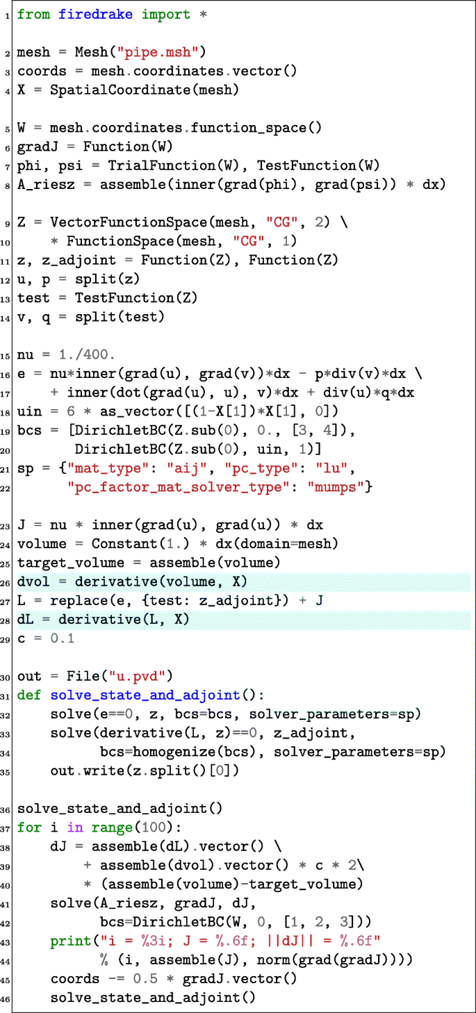 Automated Shape Differentiation In The Unified Form Language Springerlink