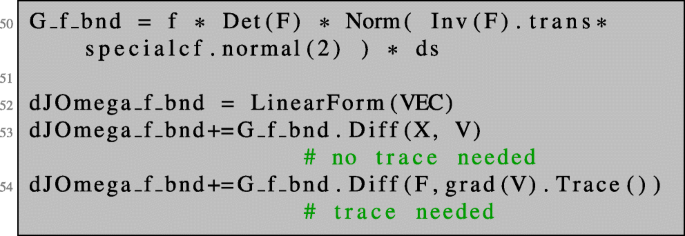 Fully And Semi Automated Shape Differentiation In Ngsolve Springerlink