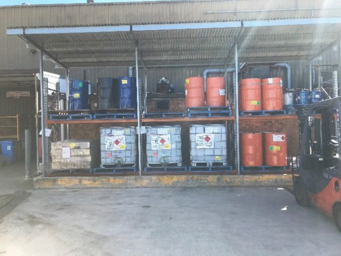 A risk-based review of dangerous goods storage and handling at a ...