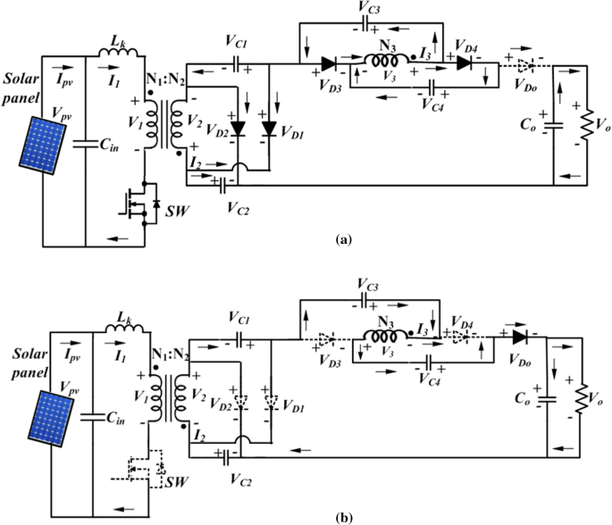 An Isolated Single Switch High Step Up Dc Dc Converter With Three Winding Transformer For Solar Photovoltaic Applications Springerlink