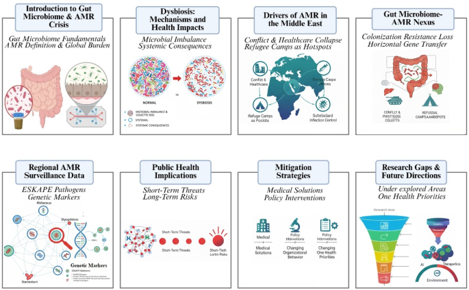 Gut microbiome dysbiosis and antimicrobial resistance in the Middle ...