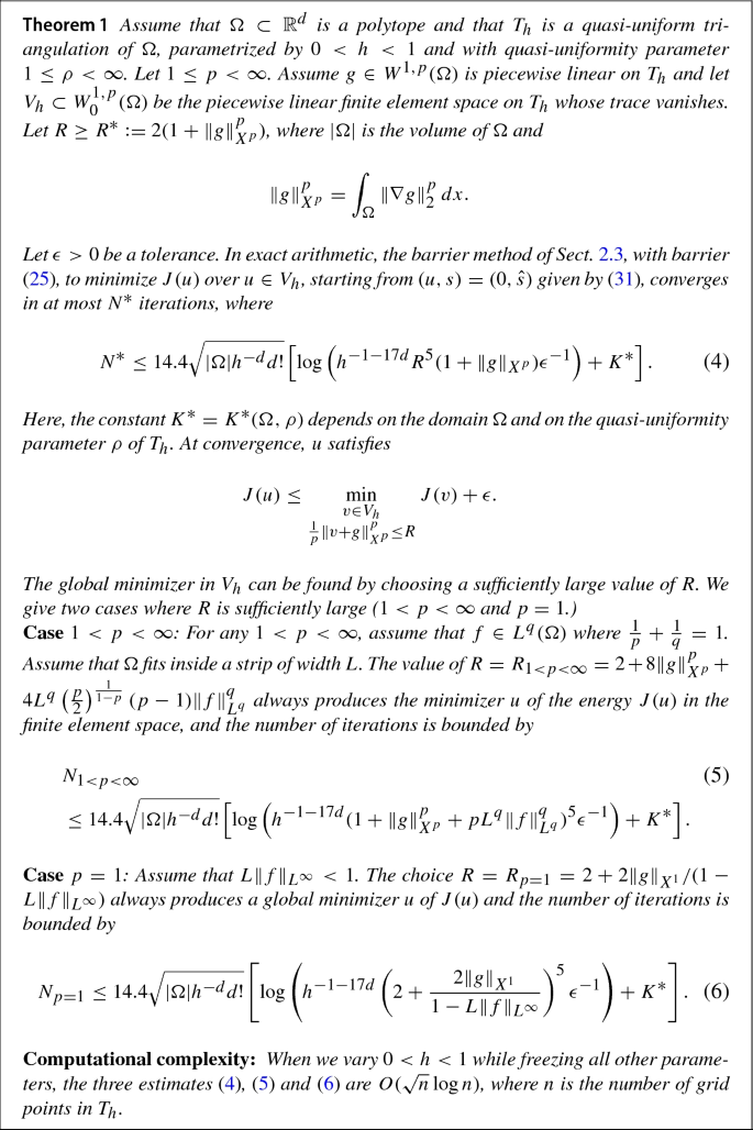 Efficient Algorithms For Solving The P Laplacian In Polynomial Time Springerlink