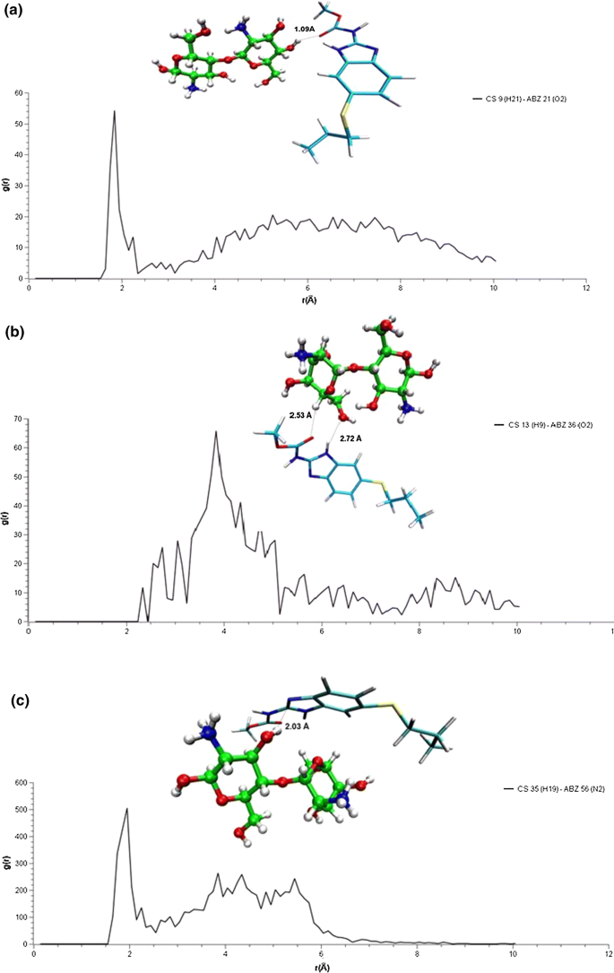 Effect Of Chitosan Albendazole Nanocarriers Solvation By Molecular Dynamics Springerlink