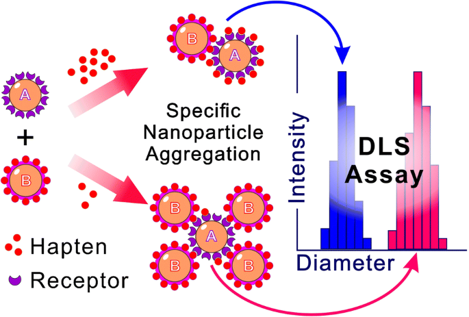 Dynamic light scattering biosensing based on analyte-induced inhibition of  nanoparticle aggregation | SpringerLink
