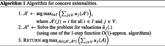 Welfare Maximization With Friends Of Friends Network Externalities Springerlink