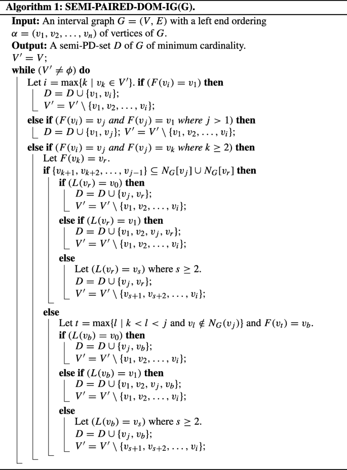 Complexity And Algorithms For Semipaired Domination In Graphs Springerlink