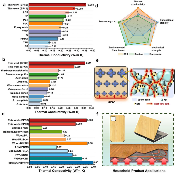 Facile synthesis of high-performance bamboo-based polymer composites ...