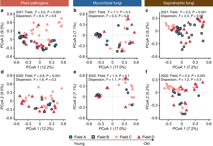 Contrasting Diversity and Network Dynamics of Soil Fungal Functional ...