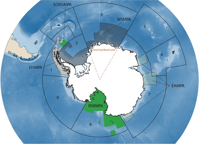 A review of the scientific knowledge of seascape off Dronning Maud Land, Antarctica SpringerLink