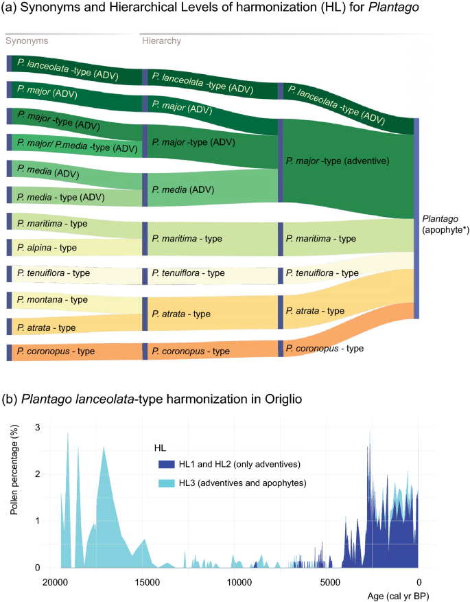 Influence of taxonomic on the value of anthropogenic pollen indicators | SpringerLink