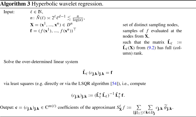 Worst Case Recovery Guarantees For Least Squares Approximation Using Random Samples Springerlink
