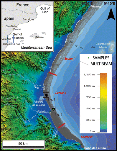 An Indurated Pleistocene Coastal Barrier On The Inner Shelf Of The Gulf Of Valencia Western Mediterranean Evidence For A Prolonged Relative Sea Level Stillstand Springerlink