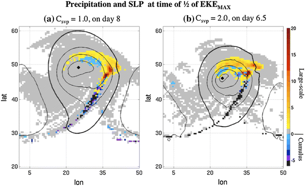 Midlatitude storms in a moister world: lessons from idealized baroclinic  life cycle experiments