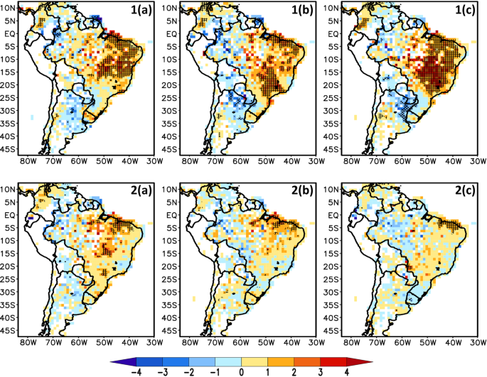 Madden Julian Oscillation Impacts On South American Summer Monsoon Season Precipitation Anomalies Extreme Events Teleconnections And Role In The Mjo Cycle Springerlink