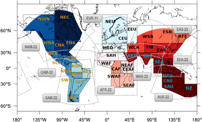 Assessing Mean Climate Change Signals In The Global Cordex Core Ensemble Springerlink