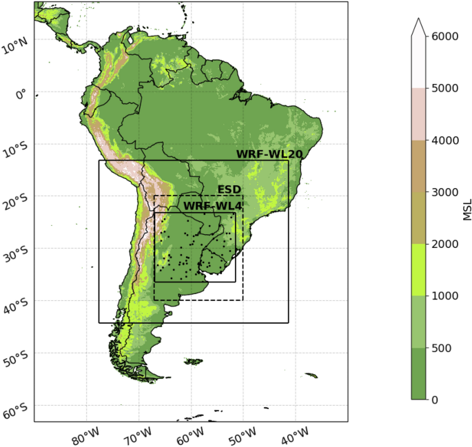 Evaluation Of Multiple Downscaling Tools For Simulating Extreme Precipitation Events Over Southeastern South America A Case Study Approach Springerlink Evaluation Of Multiple Downscaling Tools For Simulating Extreme Precipitation Events Over Southeastern South America A Case Study Approach Springerlink
