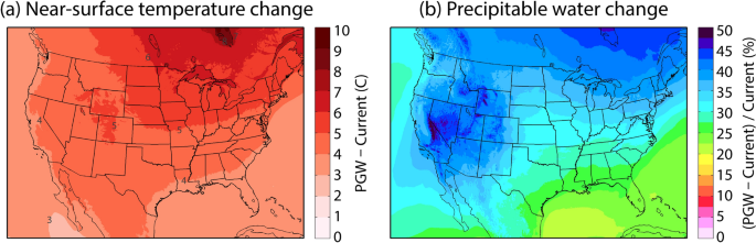 Western Us Snowpack Map Snowfall And Snowpack In The Western U.s. As Captured By Convection  Permitting Climate Simulations: Current Climate And Pseudo Global Warming  Future Climate | Springerlink