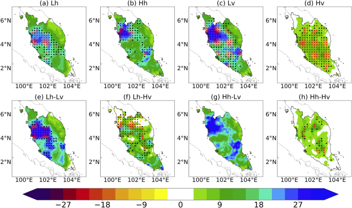 Projected near-term changes in monsoon precipitation over Peninsular  Malaysia in the HighResMIP multi-model ensembles | SpringerLink