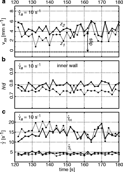 Anomalous shear banding: multidimensional dynamics under fluctuating slip  conditions | SpringerLink