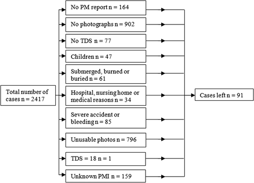 The development of a post-mortem interval estimation for human remains found on land in the Netherlands | SpringerLink The development of a post-mortem interval estimation for human remains found on land in the Netherlands | SpringerLink