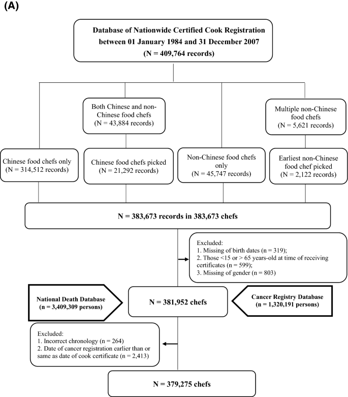 Risk Of Two Common Glandular Cell Type Cancers Breast And Colorectal Cancers In Chinese Occupational Chefs A Nationwide Ecological Study In Taiwan Springerlink