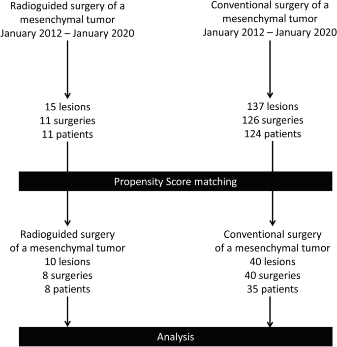 125I Radioactive Seed Localization vs. Conventional Surgery for the  Treatment of Mesenchymal Tumours: A Propensity Score Matching Analysis