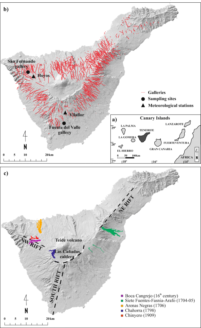 Hydrogeochemical Temporal Variations Related To Changes Of Seismic Activity At Tenerife Canary Islands Springerlink Hydrogeochemical Temporal Variations Related To Changes Of Seismic Activity At Tenerife Canary Islands Springerlink