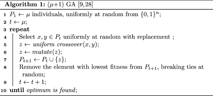 On The Benefits Of Populations For The Exploitation Speed Of Standard Steady State Genetic Algorithms Springerlink