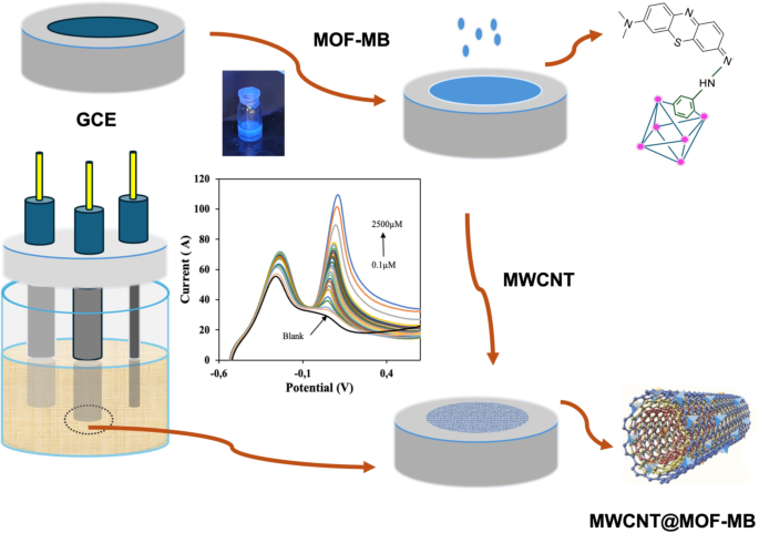 A ratiometric electrochemical sensor based on UiO-66-NH2 decorated ...