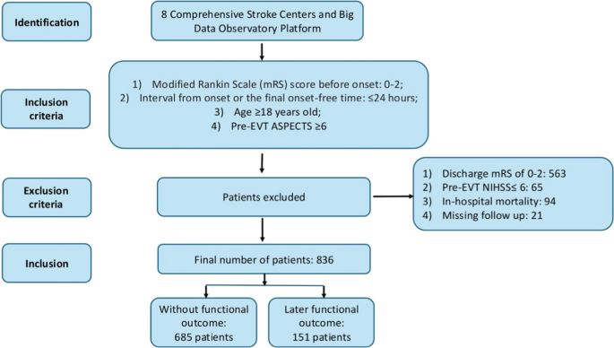 Predictors of functional outcome at 3 months in ischemic stroke ...