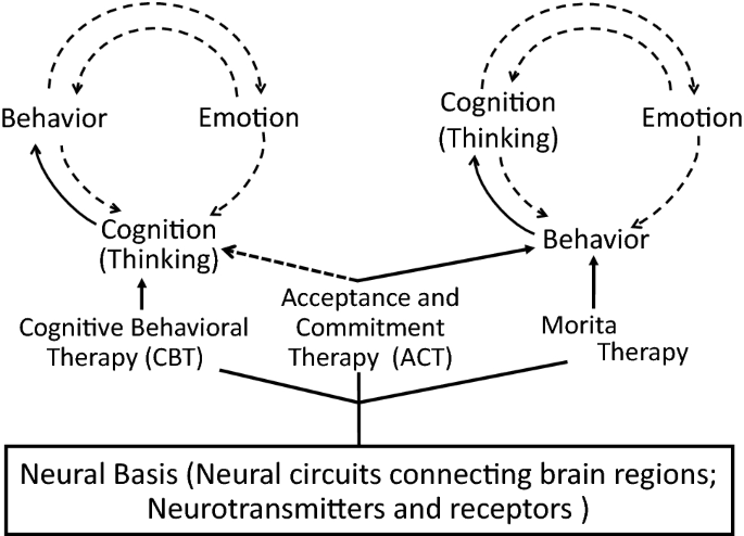 Hypothesis Neural Mechanism Of Psychotherapy For The Treatment Of Parkinson S Disease Cognitive Behavioral Therapy Cbt Acceptance And Commitment Therapy Act And Morita Therapy Springerlink