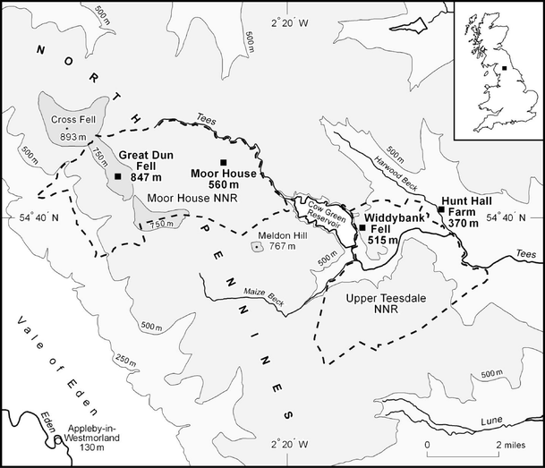 Creation Of A Homogenous Climate Record For Widdybank Fell In The Upper Teesdale National Nature Reserve Northern England 1968 06 Springerlink