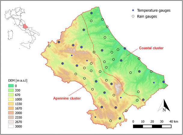 Precipitation and temperature trends over central Italy (Abruzzo Region):  1951–2012 | SpringerLink