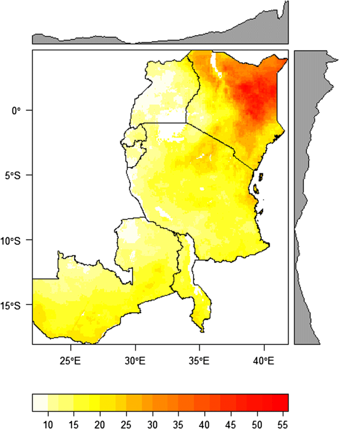 (PDF) Long-term spatial-temporal trends and variability of rainfall over  Eastern and Southern Africa