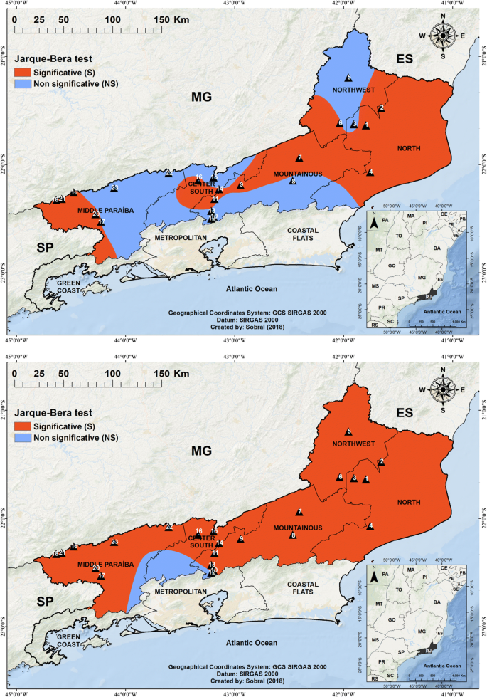 Statistical Normality And Homogeneity Of A 71 Year Rainfall Dataset For The State Of Rio De Janeiro Brazil Springerlink