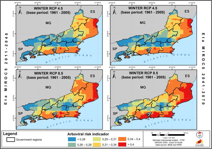 Climate Change And Risk Of Arboviral Diseases In The State Of Rio De Janeiro Brazil Springerlink