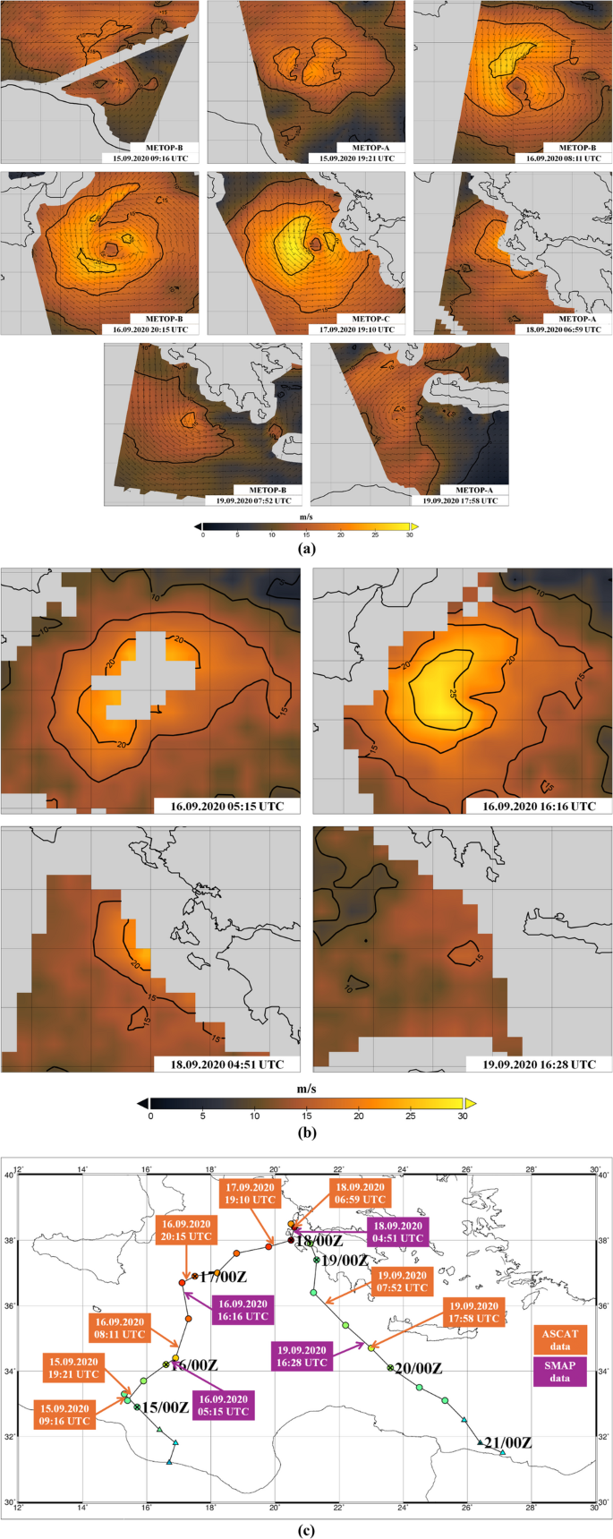 Synoptic analysis of cyclone Ianos based on surface and satellite  observations and high-resolution reanalysis data | Theoretical and Applied  Climatology