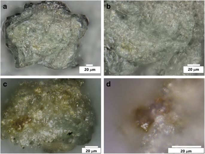 Study Of Mineral Grains Extracted From The Chernobyl Lava Springerlink