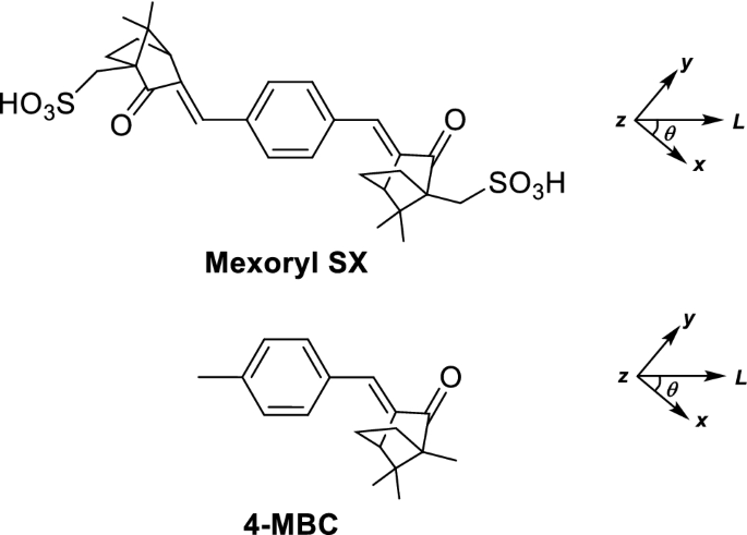 Short-lived and Nonphosphorescent Triplet state of Mexoryl SX, a UV-A  Sunscreen | SpringerLink