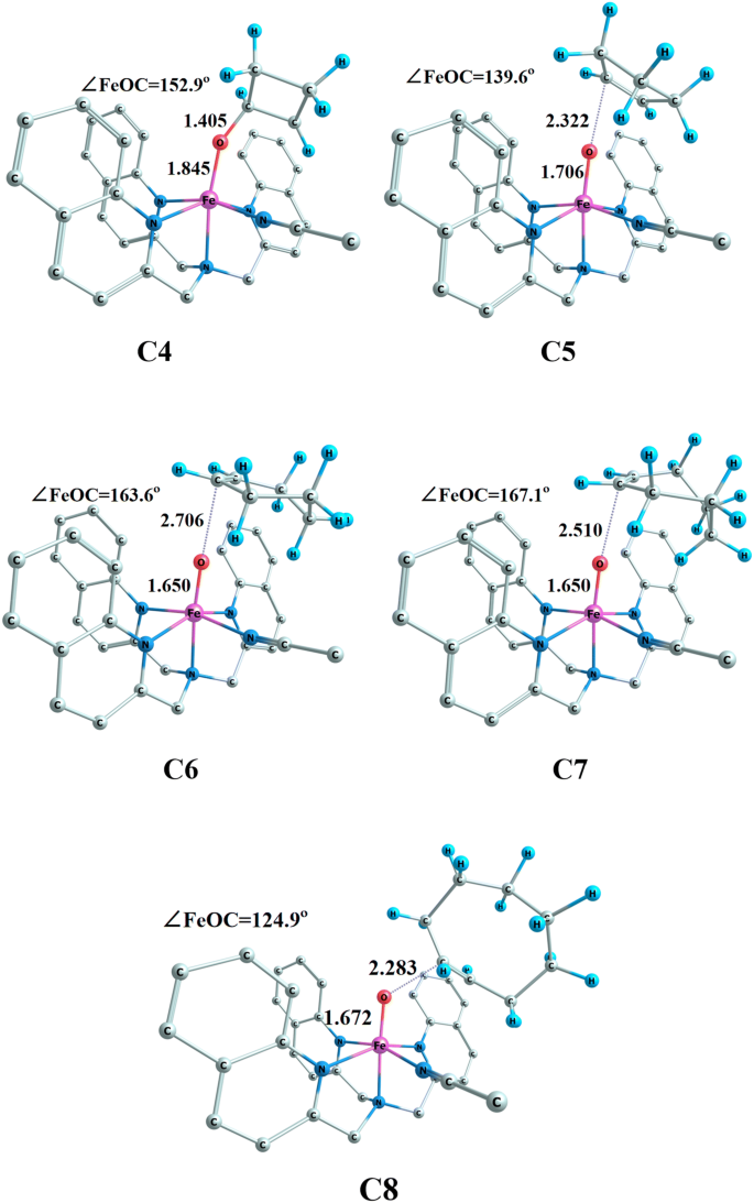 The Oxidation Of Cyclo Olefin By The S 2 Ground State Complex Fe Iv O Tqa Ncme 2 Springerlink