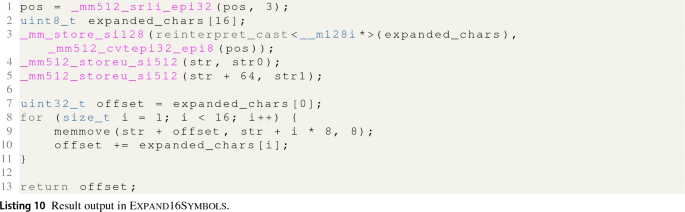 Faster & strong: string dictionary compression using sampling and fast  vectorized decompression | The VLDB Journal